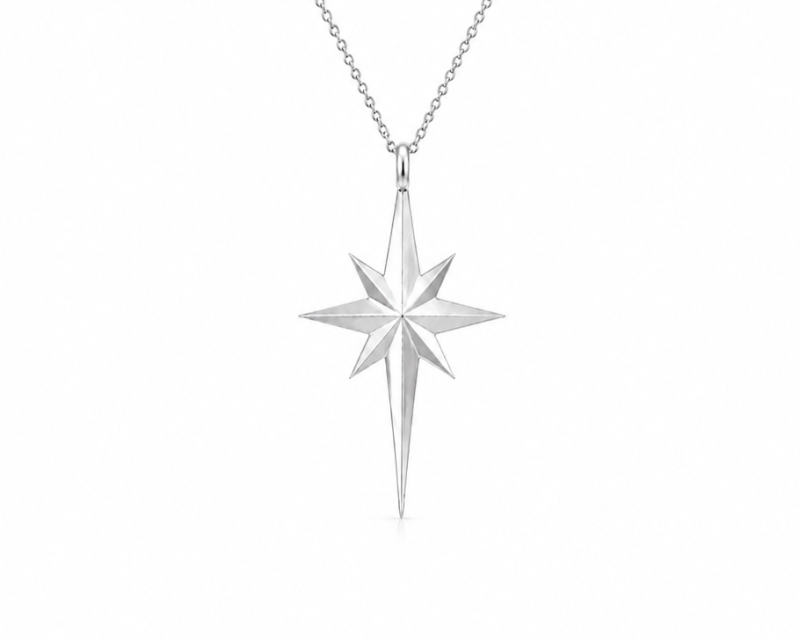 COMPASS ROSE PENDANT